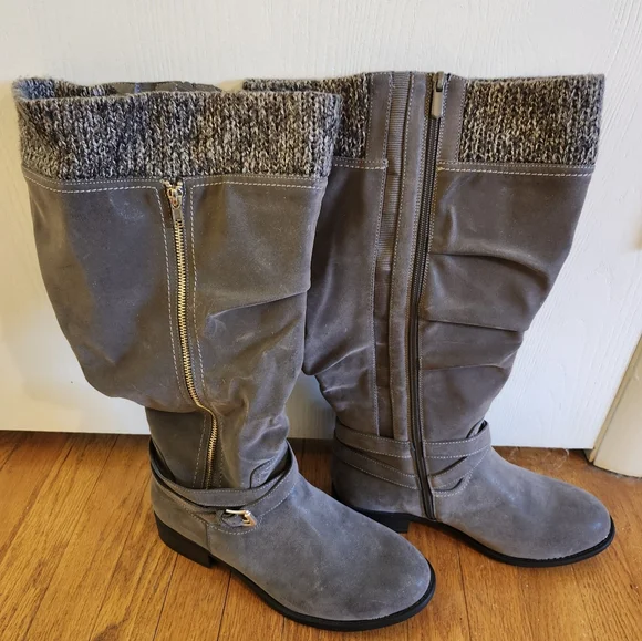 torrid Shoes Torrid Grayish Brown Womens Boots Poshmark